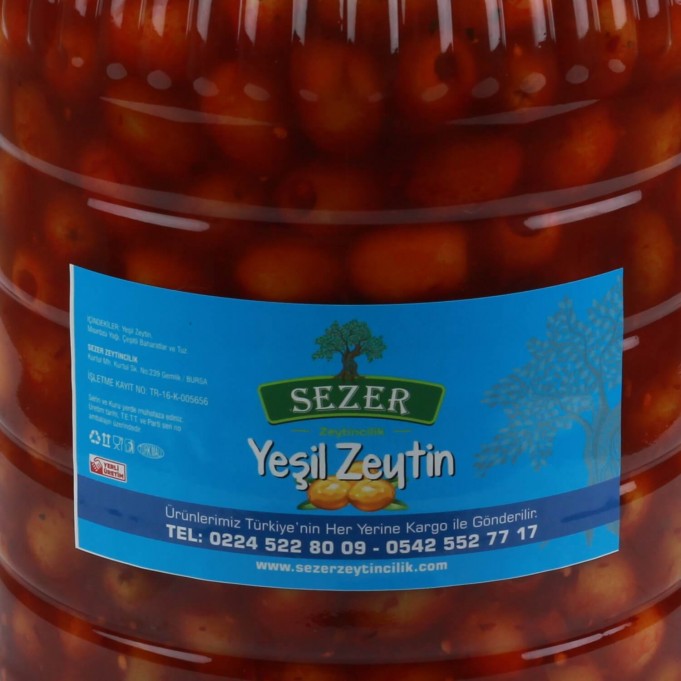 Özel Soslu Yeşil Zeytin