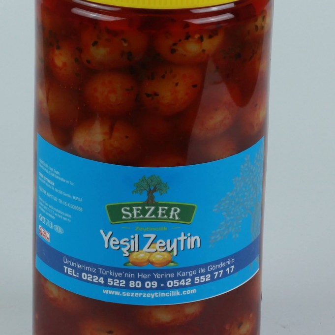 Özel Soslu Yeşil Zeytin